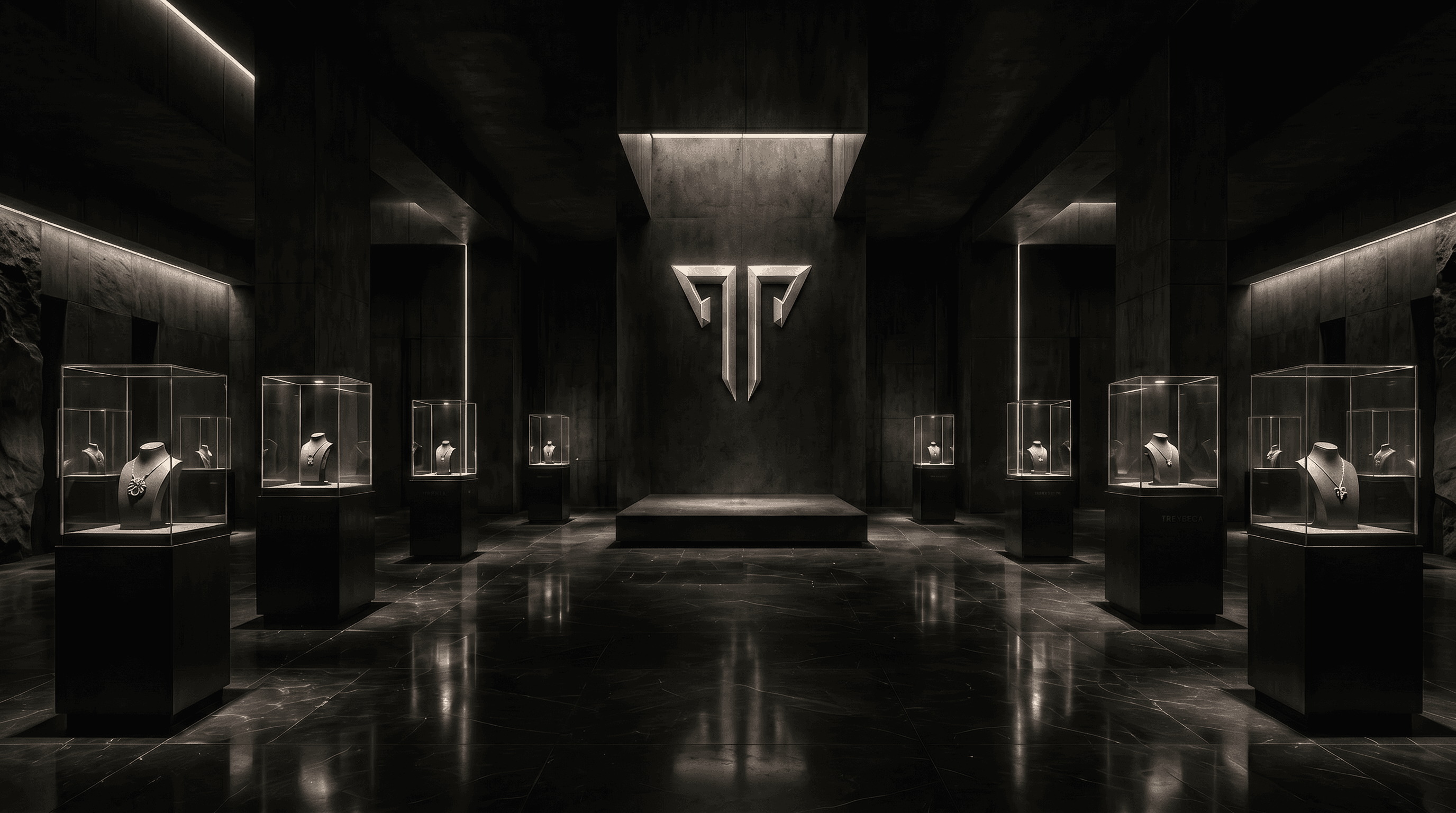 Treybeca luxury jewelry showroom